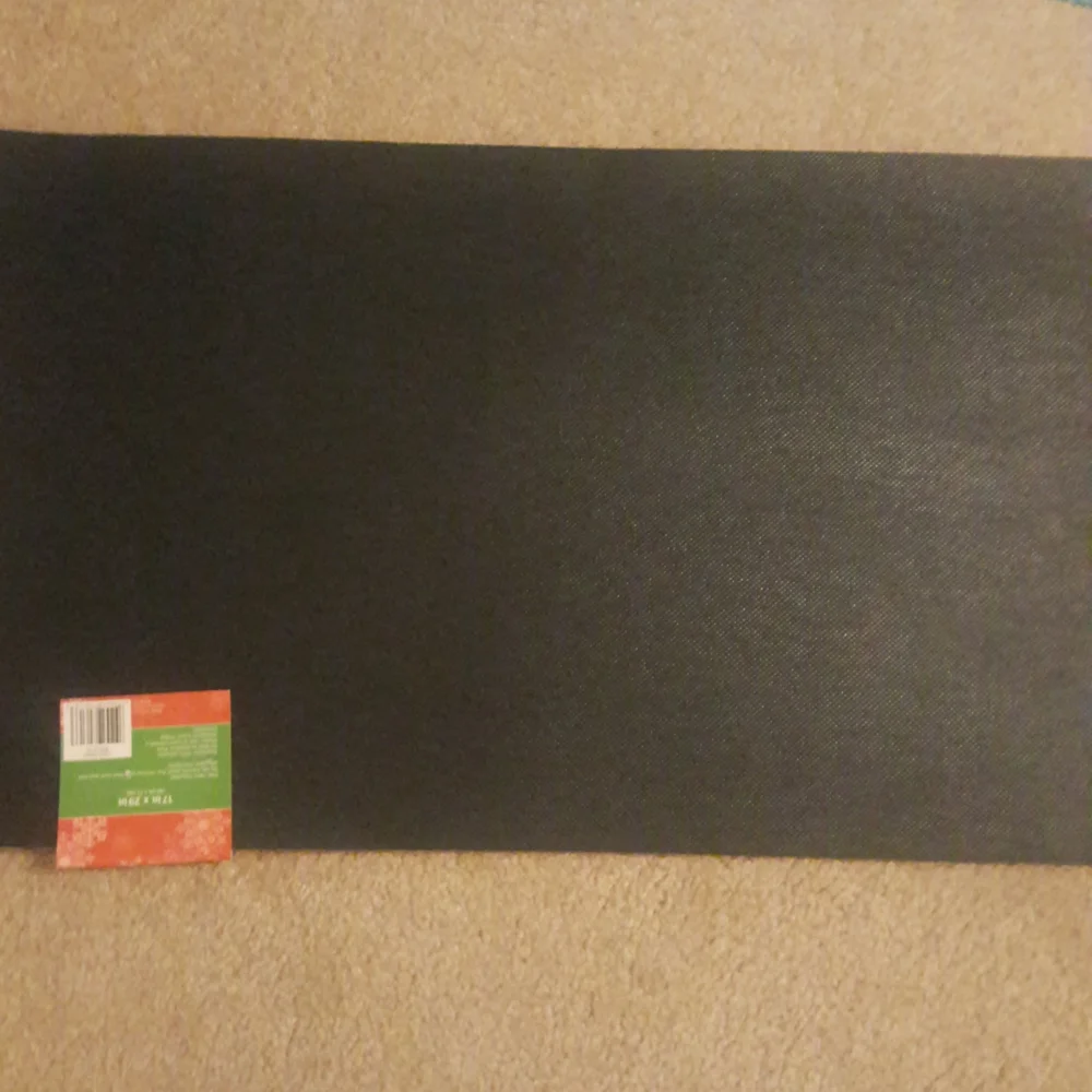 SANTA Ho Ho Ho Accent mat 17 in x 29 in new w tags